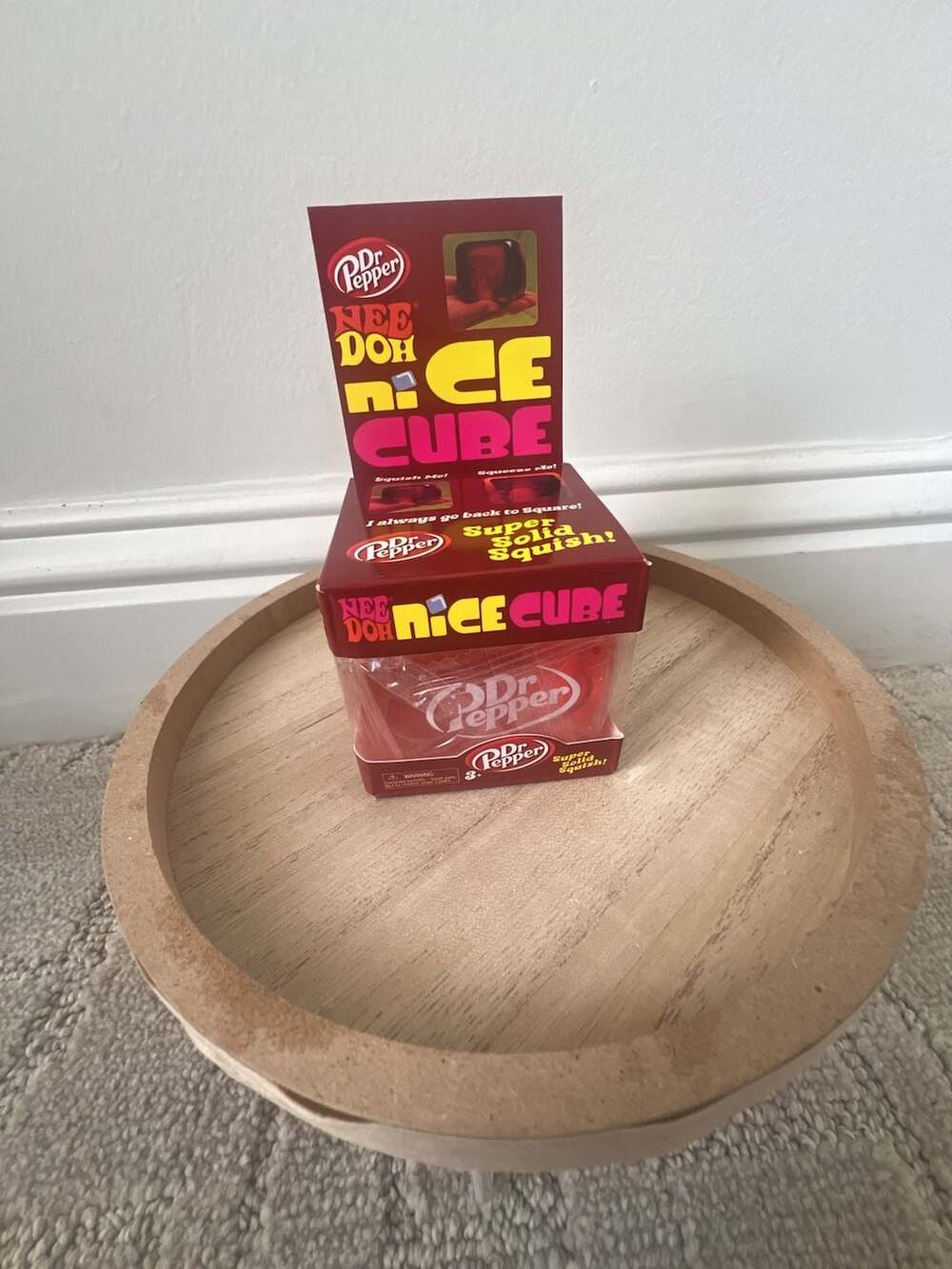 Dr. Pepper NeeDoh Nice Cube Sensory Squeeze Toy